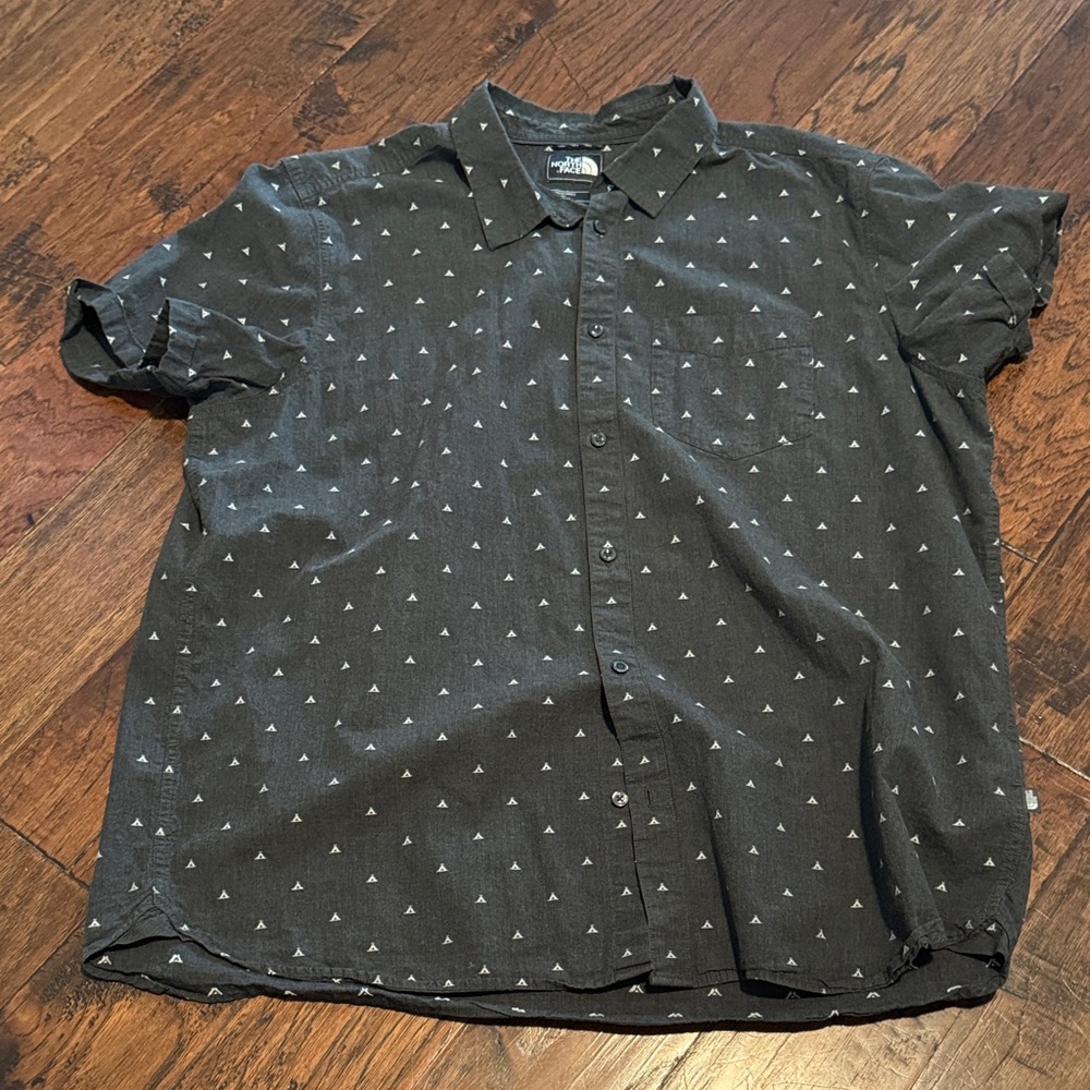 The North Face Black Triangle Pattern Shirt